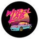 Wheel Lab - 80's Vibe Porsche Pin x Sticker Combo