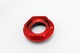 Rotiform Rotiform Hex Nut - Candy Red