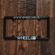 Wheel Lab Plate Frame
